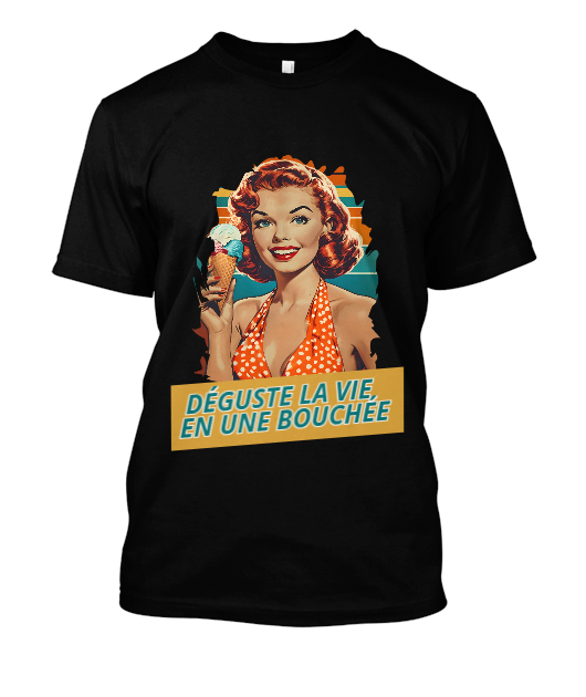 Douceur Vintage Glacée au Charme Rétro Étincelant