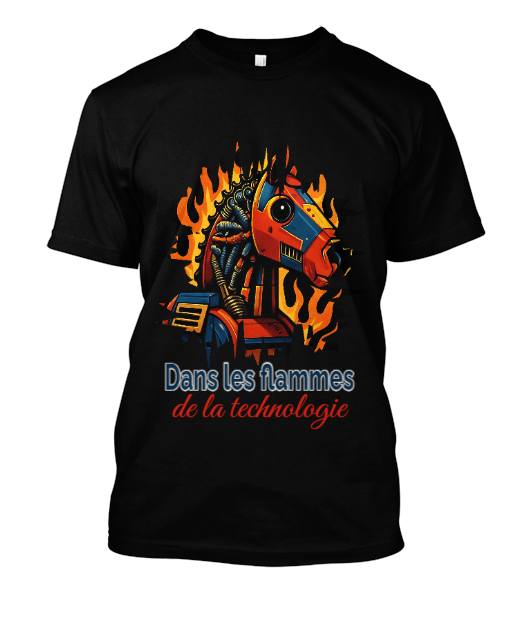 Flammes technologiques en mouvement