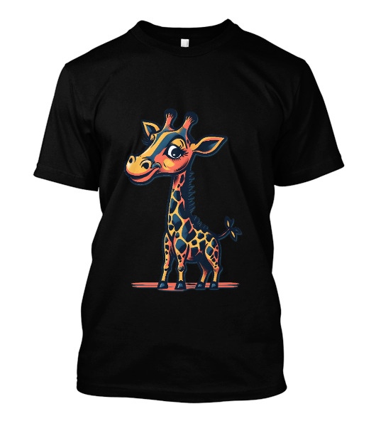 La girafe curieuse qui voit les étoiles