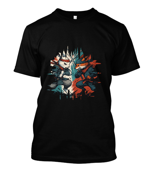 Duel ninja : lapin vs renard