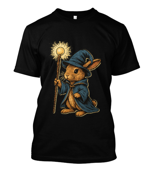 T-shirtDesign Un sort ancien dans une patte velue