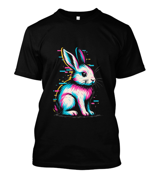 T-shirtDesign Couleurs électriques pour une âme en cavale
