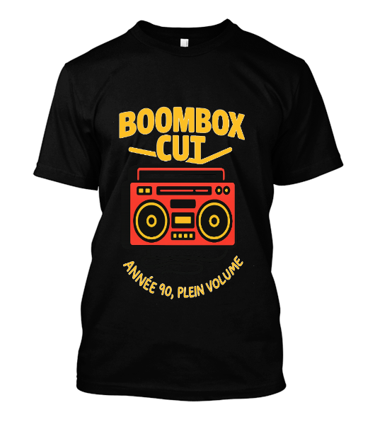 Boombox rouge énergie nineties