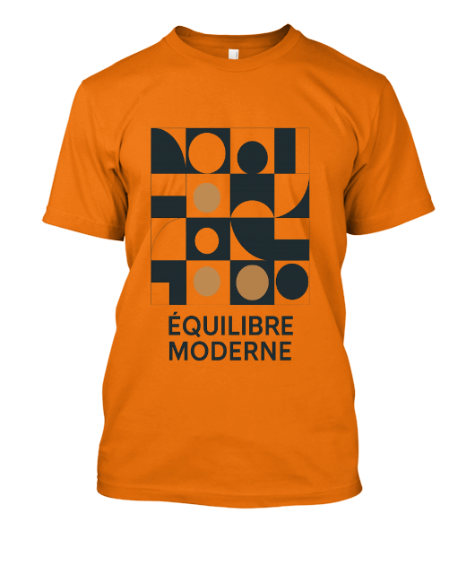 Équilibre moderne abstrait design géométrique