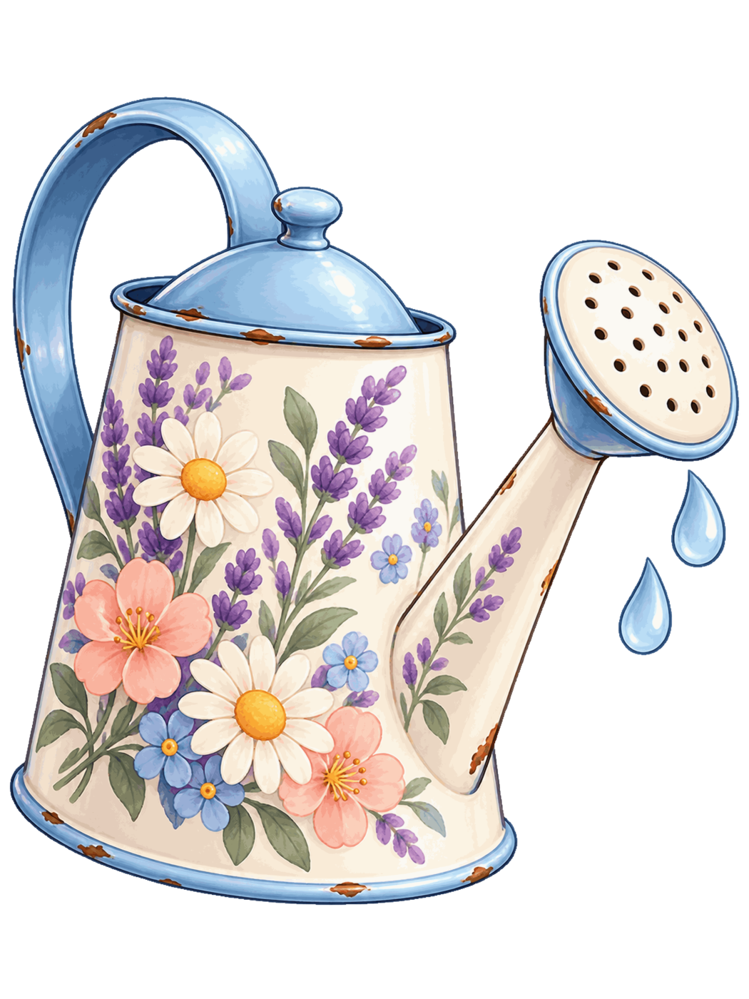 Arrosoir émaillé