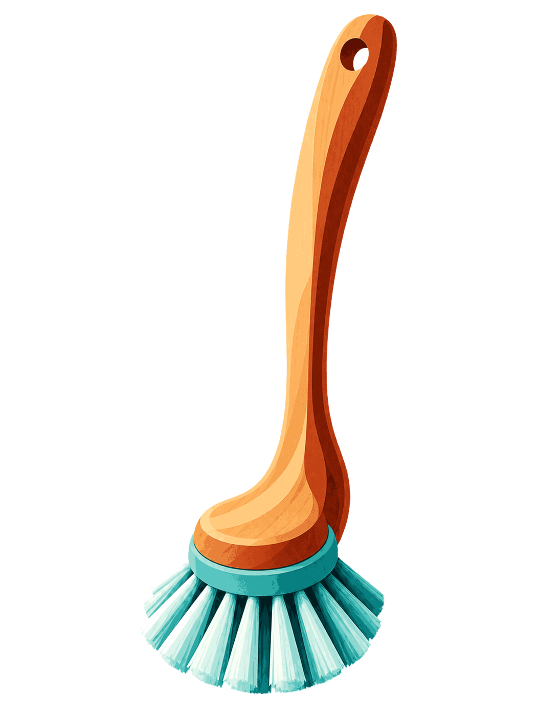 Brosse à vaisselle à manche long