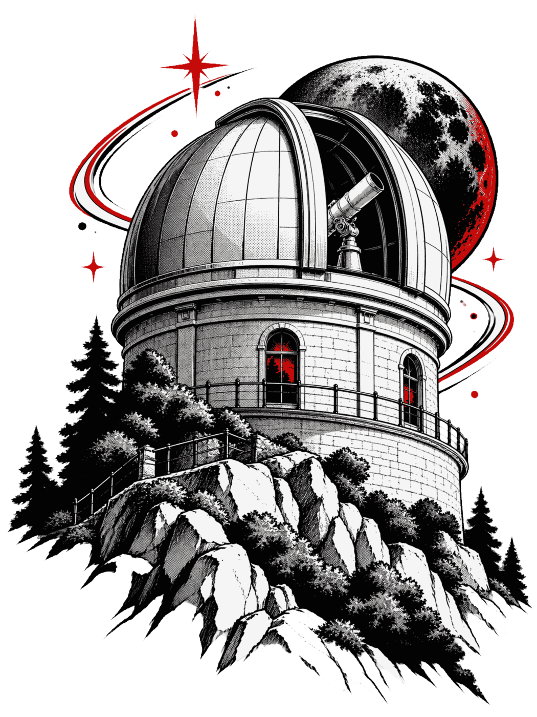 Observatoire à coupole